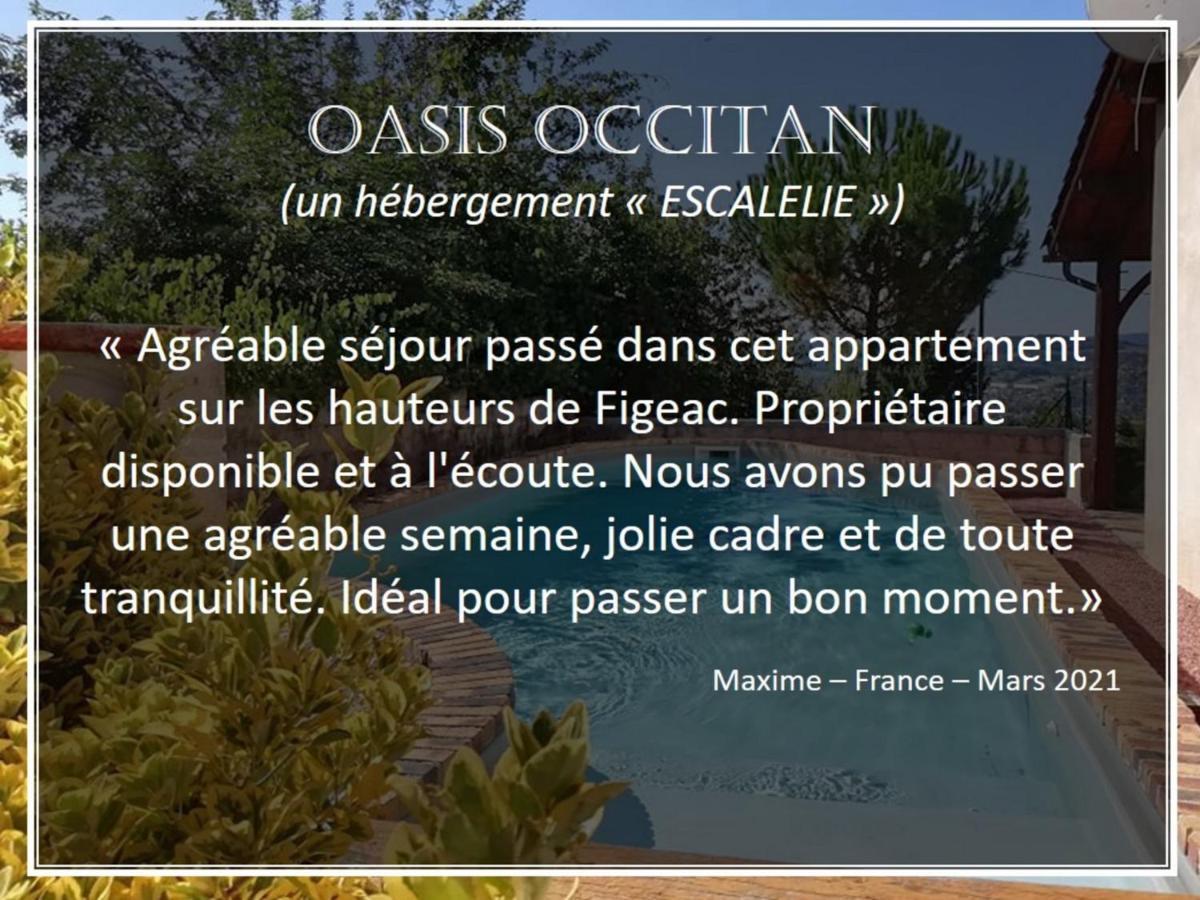 퓌작 L'Oasis Occitan 빌라 외부 사진